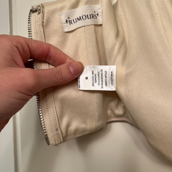 Rumours Ladies of the Canyon Bustier Top Small - Picture 6 of 7